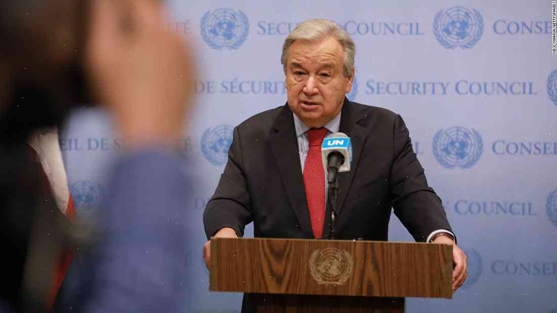 UN chief urges nations to consider deploying peacekeepers to help Haiti